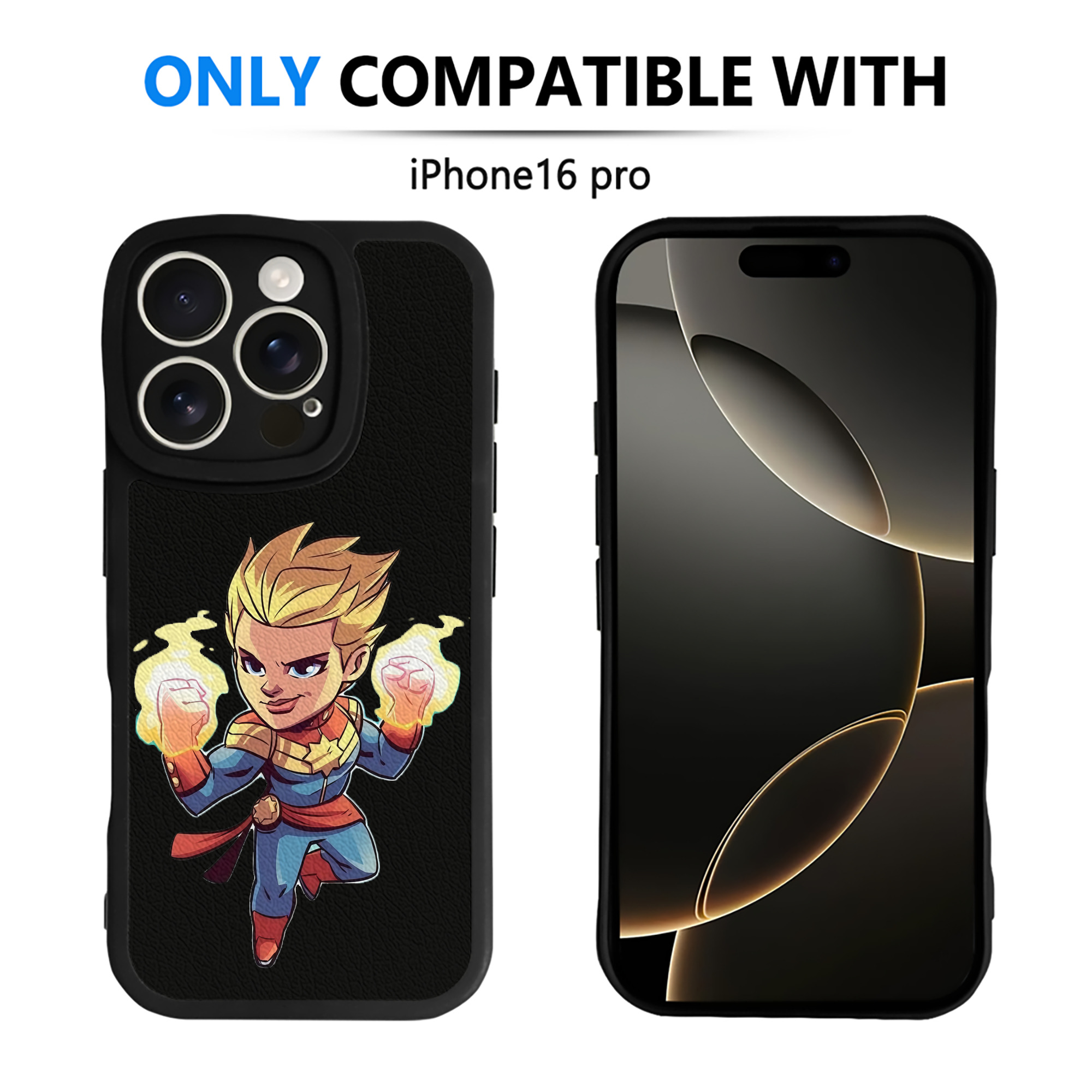 （画像用） アベンジャーズ The Avengers 【iPhone 16シリーズ対応】シリコンスマホケース（レザー調） 材質：シリコン